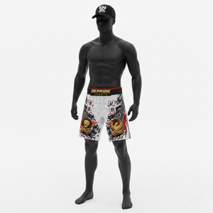 Shorts de combat MMA et karaté en gros, logo personnalisé, service OEM, haute qualité, légers, respirants, séchage rapide, poches - Product Image 1