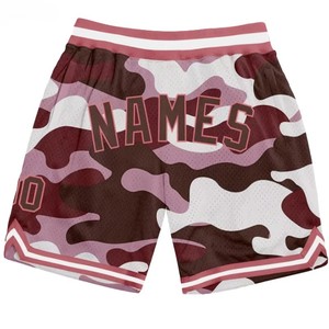 Shorts pour hommes <span class=keywords><strong>camouflage</strong></span> personnalisé, respirants, taille élastique, impression par sublimation, streetwear décontracté, vêtements de <span class=keywords><strong>sport</strong></span>, motif vert et blanc - Product Image 4