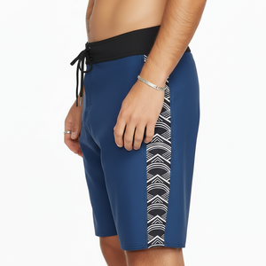 Short de bain décontracté pour homme avec logo personnalisé, motif léopard, séchage rapide, en maille, pour la plage, l'été, la gym et l'entraînement - Product Image 2