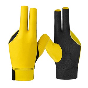 Hot Sales Customized Logo Snooker Gloves 3 Fingers Pool <b>Table</b> Accessories for Right or Left Hand Billiards Snooker Accessories - Product Image 1