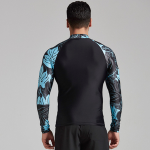 Hot Sale Rash Guard Men Women Long Sleeve Quick Dry 220g Sublimation <b>Printed</b> for <b>Surfing</b> Swimming Fitness Training Custom Logo - Product Image 5