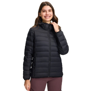 Breathable quilted puffer <b>jacket</b> <b>Waterproof</b> printed canvas <b>jacket</b> Women's knitted puffer coat - Product Image 1