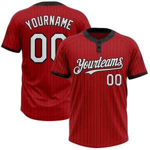 Venta al por mayor directa de la industria: Jersey de softbol unisex con patrón 3D de tigre y pavo real en negro y oro antiguo, dos botones, el más vendido y personalizable. - Product Image 4