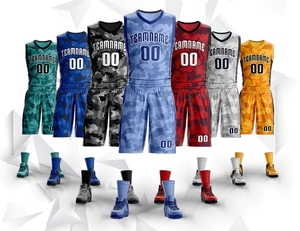 Conjunto de Uniforme de Baloncesto Personalizado con Estampado por Transferencia de Calor, Parte Delantera Sólida, 100% Poliéster, Jersey sin Mangas y Pantalones Cortos de Secado Rápido y Antibacterianos - Product Image 6