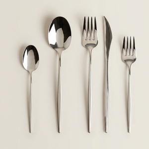 Ensemble de couverts en argent de qualité supérieure, design géorgien moderne artisanal, pour la restauration fine, couverts en argent de style Hollywood, pour les mariages et la maison - Product Image 6