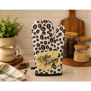 Gant de four en coton imprimé sur mesure |   Gant de cuisine matelassé résistant à la chaleur - Product Image 4