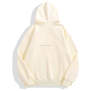 Ropa de Hombre Sudaderas con Capucha forrada de satén al por mayor en blanco de alta calidad de algodón orgánico pulóver con capucha personalizado Sudadera con capucha de gran tamaño - Product Image 3
