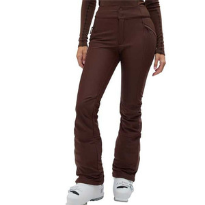 Custom Logo <b>Women</b> <b>Thermal</b> Base Layer <b>Top</b> <b>Long</b> <b>Sleeve</b> Hooded Waterproof 240g Ski Suit Stretch Compression Winter Sports Shirt - Product Image 4