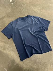 T-shirt Ringer Homme 2025 Style Urbain Rétro Délavé au Soleil, Effet Acide, Personnalisé Vintage, 100% Coton Tricoté Léger avec Lettres - Product Image 3