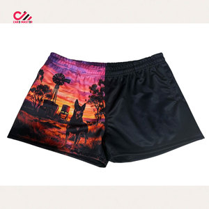 Shorts de rugby personnalisés 2026 imperméables à séchage rapide avec poches zippées respirants unisexes pour adultes - Product Image 2