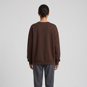 Sudadera Personalizada 2026 para Mujer, Cuello Redondo, Estampada, Oversize, Color Sólido, Tejido de Algodón, para Invierno, Manga Regular - Product Image 2