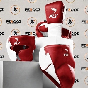 Ensemble de boxe et de fitness : protège-tête, gants de boxe, protège-pénis, équipement de protection pour l'entraînement, la pratique, la salle de sport et l'exercice - Product Image 2