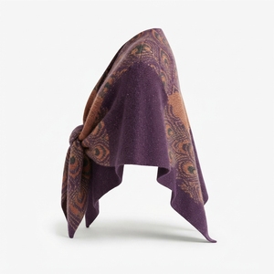 Chal de punto cálido y suave de alta calidad para invierno, manta extragrande para mujer, bufanda, capa, poncho, venta al por mayor para proveedores - Product Image 6