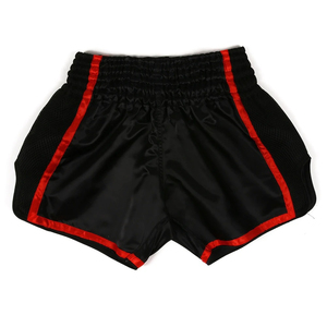 Pantalones Cortos de Muay Thai para Hombre, Satinados, Cintura Elástica, Abertura Lateral, Ligeros, Coloridos, Estampado Completo, para Entrenamiento en Gimnasio - Product Image 6