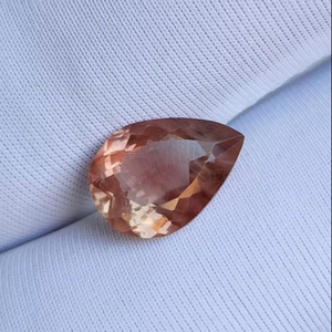 Pierre de soleil d'Oregon naturelle, forme poire, multicolore, AmericanGems, taille facetée, toutes formes et tailles disponibles, prix de gros disponible. - Product Image 2
