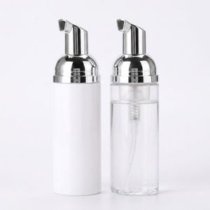 Botella cilíndrica transparente de PET con bomba de espuma para envasado de productos de cuidado de la piel y cuidado personal, OEM ODM, fábrica de envasado en Vietnam - Product Image 1