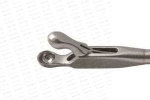 Jako-Kleinsasser Micro-Laryngeal Cup Forceps 22cm – Pince à biopsie des cordes vocales en acier inoxydable – Instrument endolaryngé ORL - Product Image 3