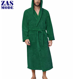 Nouvelle Arrivée - Peignoir de Bain Luxe Bio et Doux pour Homme, Prix Usine, Fabriqué au Bangladesh - Product Image 1