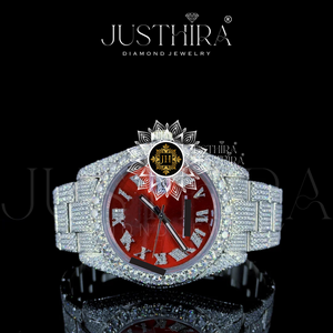 Reloj Mecánico Automático Personalizado Estilo Hip Hop, Marca de Lujo, Chapado en Oro, con Diamantes Moissanite VVS para Hombre - Product Image 2