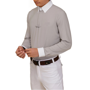 Camisa de Montar a Caballo de Verano Transpirable de Alta Calidad, Camisa de Manga Larga Hecha a Medida con Logotipo Personalizado - Product Image 2