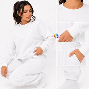 เสื้อสเวตเชิ้ตผู้หญิง ผ้าพรีเมียมอุ่นสบาย เนื้อผ้านุ่ม ใส่สบาย ทรงลำลอง มีสไตล์ ใส่ได้ทุกวัน เหมาะกับไลฟ์สไตล์ประจำวัน - Product Image 5