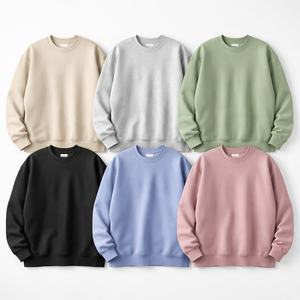 เสื้อสเวตเชิ้ตคอกลมขนาดใหญ่สั่งทำขายส่ง - ผู้ผลิต OEM สำหรับการสั่งซื้อจำนวนมาก - Product Image 5