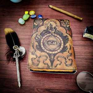 Handmade peacock <b>Leather</b> Journal <b>Leather</b> <b>Diary</b> <b>Leather</b> Writing Journal - Product Image 4