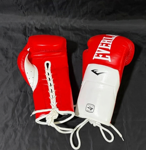 Gants de boxe en cuir de vachette à lacets avec élasticité pour le sparring professionnel d'élite Sanda - Product Image 4