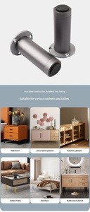<span class=keywords><strong>Gambe</strong></span> Telescopiche Regolabili in Alluminio per Mobili, Divani, Mobili TV, Tavolini da Caffè, Mobili da Bagno e Supporti per Armadi - Product Image 6