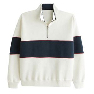 Half <b>Zip</b> <b>Hoodie</b> for <b>Men</b> Cotton <b>Men's</b> Hoodies Custom Sweatshirts <b>With</b> Hooded Organic Cotton Jersey <b>Mens</b> Pullover Hoodies - Product Image 1