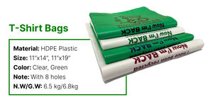 Conveniente personalizado reciclable impreso cremallera superior HDPE Material de grado alimenticio bolsas de embalaje para compras de supermercado - Product Image 3