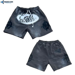 Pantalones Cortos de Forro Polar Personalizados, Transpirables, de Cintura Media, con Cordón, Color Sólido, Bordados, Venta al por Mayor, Tela Suave, OEM, Marca Privada - Product Image 6