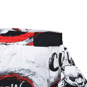 ออกแบบกางเกงซับลิเมชั่นของคุณเอง กางเกง MMA สำหรับฝึกซ้อมต่อสู้ คิกบ็อกซิ่ง พิมพ์ลาย 3 มิติ แห้งเร็ว เหมาะสำหรับออกกำลังกายที่ยิม - Product Image 4