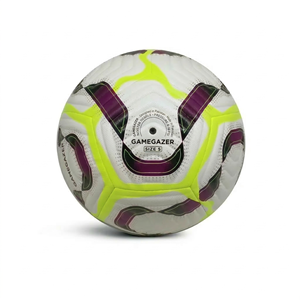 GAMEGAZER HB-1001 Hand-Stitched Soccer <b>Ball</b> Size 5 <b>Weight</b> 410-450G Circumference 680-700MM Hybrid Technology Enhanced - Product Image 3