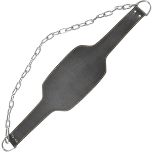 Cinturón de Cuero Premium para Entrenamiento de Fuerza, Fitness y Culturismo, con Cadena de Metal Resistente y Ajustable para Levantamiento de Pesas - Product Image 2
