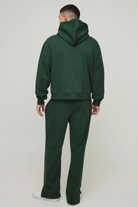 2026 Customized Streetwear Oversize Unisex Tracksuit 100% Polyester Solid Breathable High Quality Baggy Sweatpants Tracksuit <b>Man</b> - Product Image 3