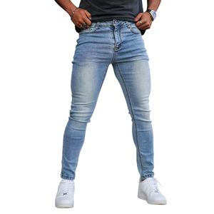 Jeans Personalizados al por Mayor, Pantalones de Moda Clásicos, Pantalones de Mezclilla al por Mayor, Jeans Ajustados para Hombre - Product Image 5