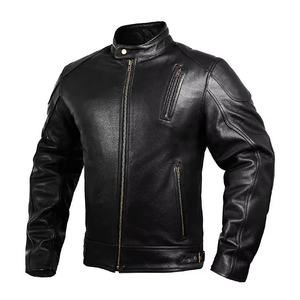 Chaqueta de Motocicleta Resistente, Transpirable, Ecológica, Anti-UV, de Cuero, Duradera, Protectora, Elegante y Cómoda - Product Image 6