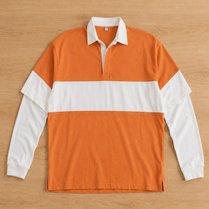 Camisa Polo de Goma para Hombre, Premium, Manga Corta, Informal, para Uso Diario, Ajuste Cómodo, Elegante, Duradera y Ligera - Product Image 1