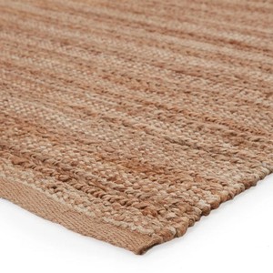 Alfombra de Yute a Rayas, Rectangular, Moderna, Tejido Plano, Beige, para Sala de Estar, Ecológica, Pelo Fino - Product Image 3