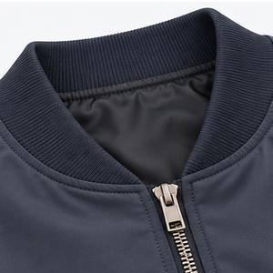 Chaqueta Bomber Ligera Personalizada para Exportación, Marca Privada, Cremallera Completa, Dobladillo Elástico, Proveedor de Ropa de Trabajo, Contratos para Revendedores de Inventario - Product Image 6