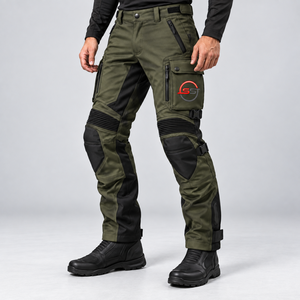 Pantalon de moto haut de gamme avec tissu résistant, coupe confortable, design protecteur, construction respirante pour la conduite à moto - Product Image 3
