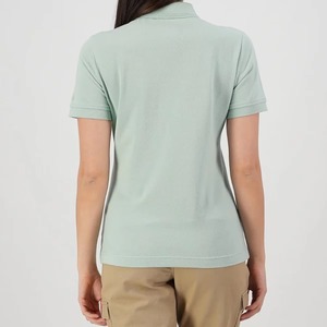 Polos personnalisés respirants à col pour femmes, vente en gros de chemises de tennis vierges pour femmes, fournisseur OEM de hauts de golf à manches courtes pour femmes - Product Image 6