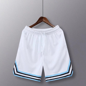 Shorts de sport personnalisés de haute qualité pour hommes, 100 % polyester, double couche, en maille, pour la gym, vente en gros - Product Image 4