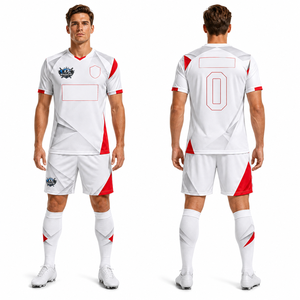 Training <b>Soccer</b> Uniforms High Stretch Polyester All Over Sublimation Breathable Quick Dry Custom Match Kit Supplier - Product Image 1