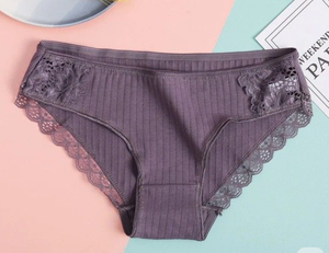 Sous-vêtements de bikini pour femmes, tricotés en nylon, respirants, anti-plis, anti-boulochage, sans coutures, séchage rapide, écologiques, personnalisables (OEM) pour usage quotidien - Product Image 3
