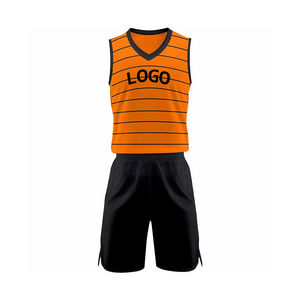 Tenue de Basketball Personnalisée Haut de Gamme, Vêtement de Sport 100% Polyester 220g, Imprimé par Transfert Thermique, Respirant, Sans Manches, pour Équipe - Product Image 5