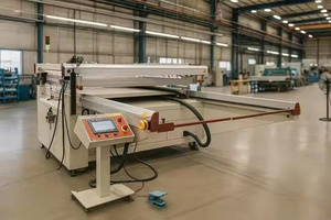 HH-120150PS Auto Four Post Flat Surface Screen Printer like new for printing on plastic <b>glass</b> metal PCB and cosmetic packs - Product Image 5