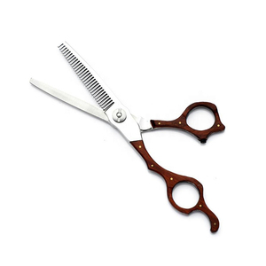 Ciseaux de coiffure professionnels en acier inoxydable 6 pouces, pliables et légers, pour la coupe et l'éclaircissement des cheveux, pour coiffeurs et barbiers - Product Image 5