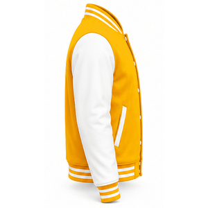 Fabricant professionnel de vestes varsity sur mesure, prix de gros abordable, couleur unie, vêtements d'hiver pour hommes, vestes varsity pour hommes - Product Image 4